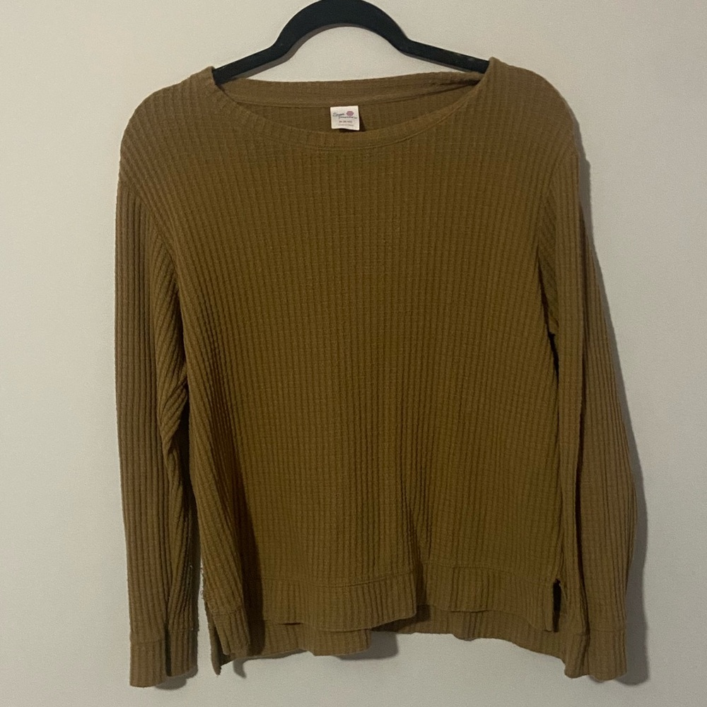 (Brand new) brown long sleeve